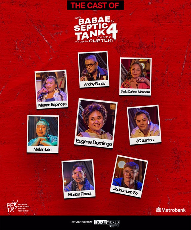 Meet the cast of Ang Babae Sa Septic Tank 4: Oh Sh*t! It’s Live Sa Cheter!